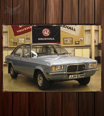 Металлическая табличка Vauxhall Victor Sedan (FE)